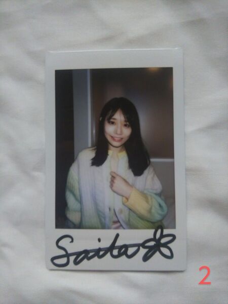 河北彩花 河北彩伽 直筆サイン入り チェキ Kawakita Saika