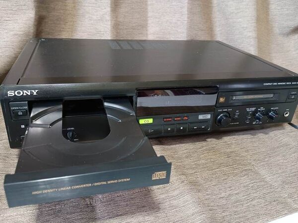 SONY CD/MDデッキ MXD-D1 動作確認済み