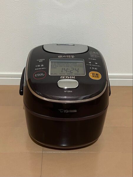 ZOJIRUSHI 象印 圧力IH炊飯ジャー 極め炊き NP-QB06 3.5合 炊飯器 2017年製