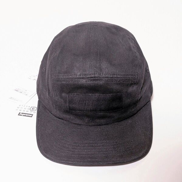 正規品 Supreme MM6 Camp Cap シュプリーム マルジェラ キャップ 帽子 黒 SH2TC0001