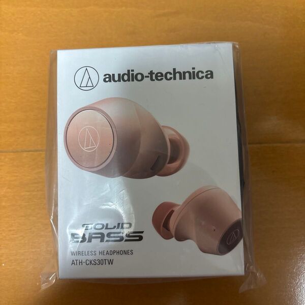audio-technica ワイヤレスイヤホン ATH-CKS30TW ピンク 未使用
