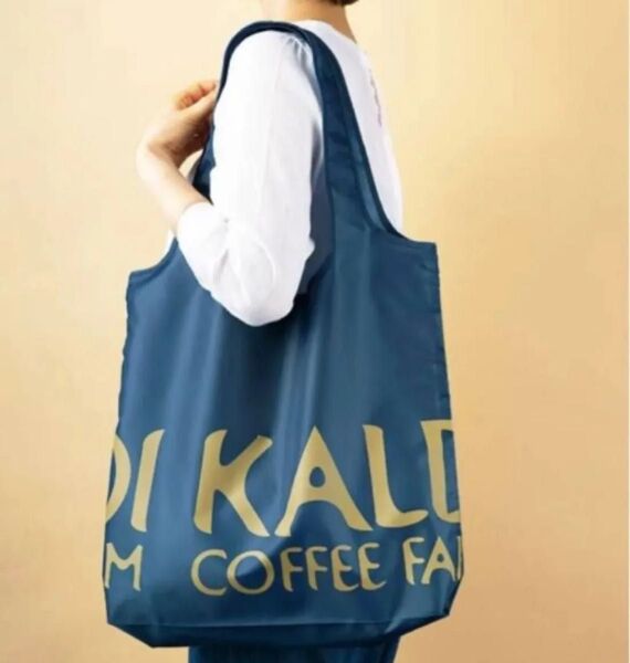 KALDI エコバッグ クラシックブルー