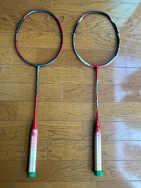バドミントン ラケット2本セット ヨネックス アークセイバー11プロ、11 YONEX