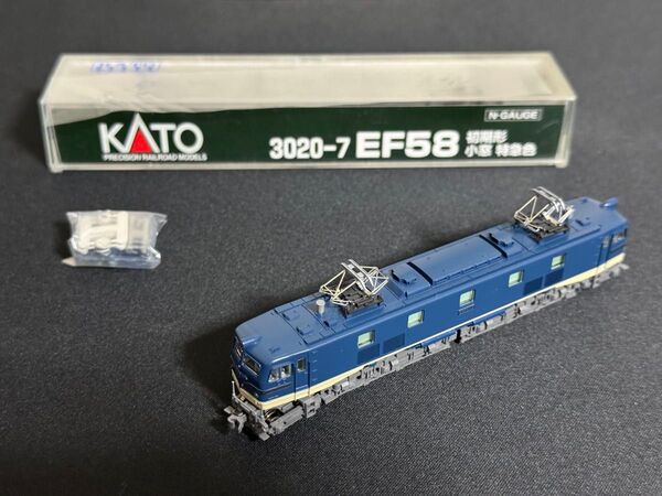 【未使用品】KATO 3020-7 EF58 小窓形 電気機関車 Nゲージ 鉄道模型