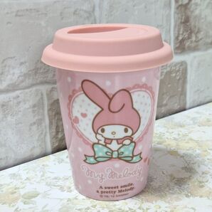 【希少品】My Melody マグカップ 蓋付き マイメロ タンブラー レトロ
