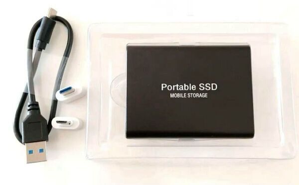 外付けportable SSD 4tb USB3.1 SHL-R320 未使用品 データ転送 ポータブルSSD