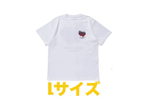 新品・未開封品★Lサイズ★BUMP OF CHICKEN バンプオブチキン strawberry Tシャツ TEE/WHITE