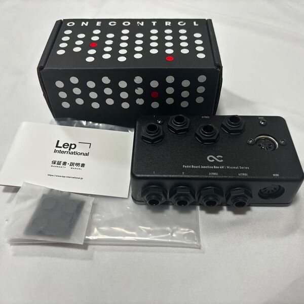 【新品同様】One Control Minmal Series Pedal Board Junction Box 4M