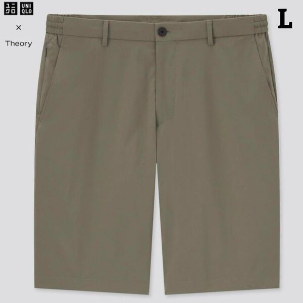 UNIQLO 感動イージーショートパンツ ハーフパンツ Theory オリーブ