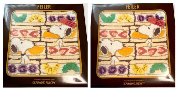 スヌーピー フェイラー ハンカチ FEILER
