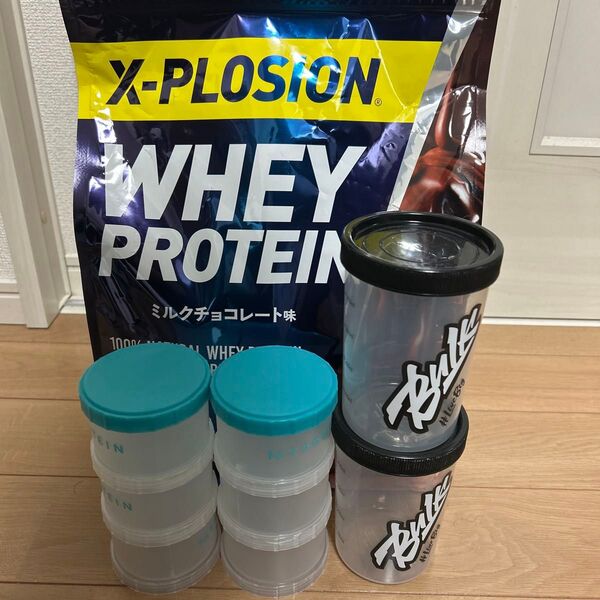 【おまけあり】X-PLOSION プロテイン 3kg シェイカー等セット