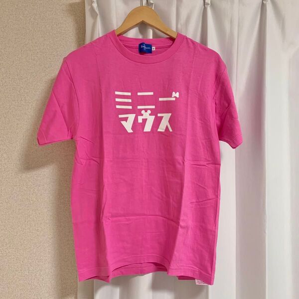 ディズニー Tシャツ ミニーマウス ピンク M 半袖 ディズニーランド ディズニーシー ディズニーリゾート