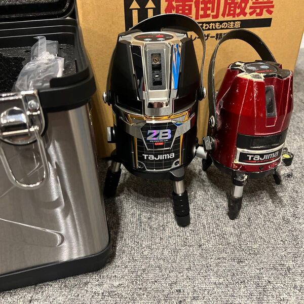 タジマ(Tajima) レーザー墨出し器 KY矩&横 ゼロブルーリチウム ZEROBL-KY グリーンレーザー墨出し器TAJIMA