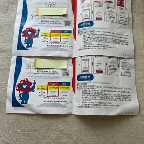 即発送 大阪万博通期パス割引コード大人用2枚セット