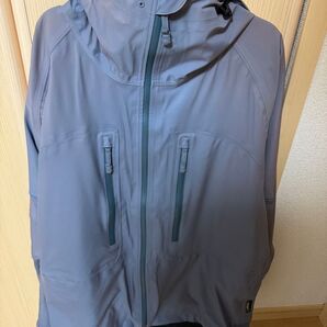 【国産GORE-TEXアウトドアウェア】HID 40dn Zero Fighter Jacket Mサイズ Ainezu(藍鼠)