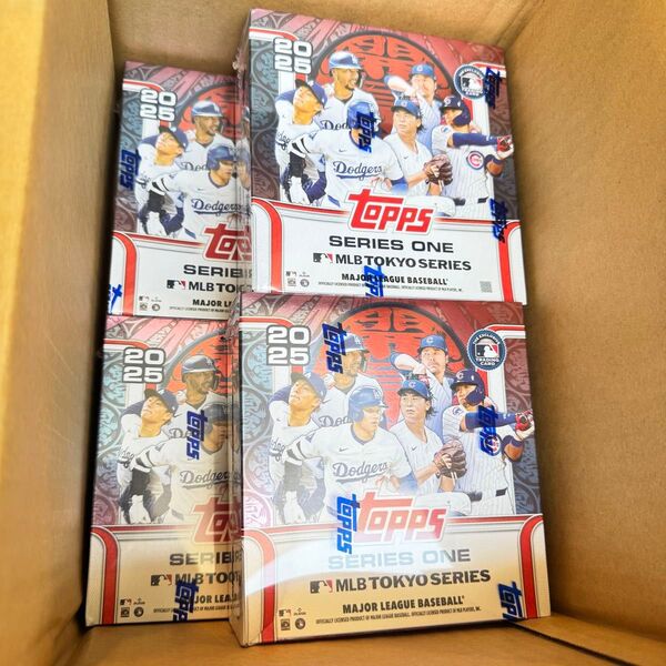 2025 Topps Baseball Series 1 東京シリーズ Mega box 4box