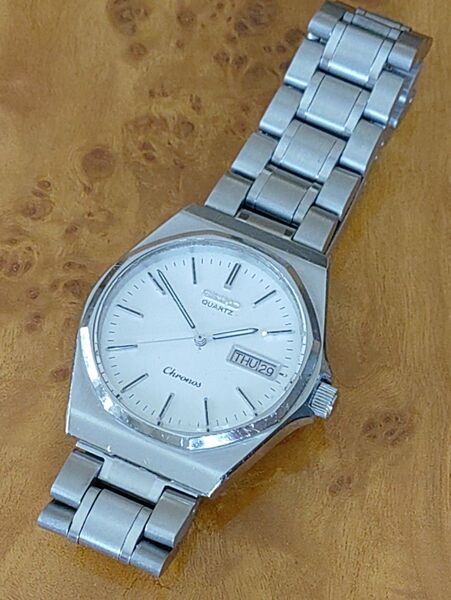 SEIKO Chronos セイコークロノス クォーツ腕時計 デイデイト ビンテージ