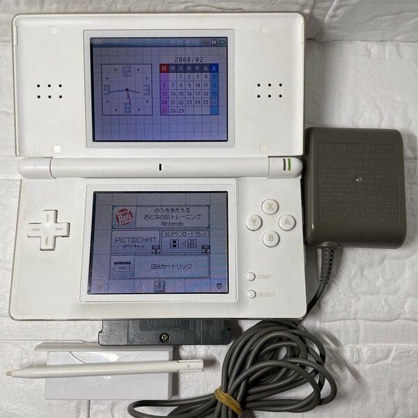 ニンテンドーDS Lite 本体 ホワイト 充電器あり