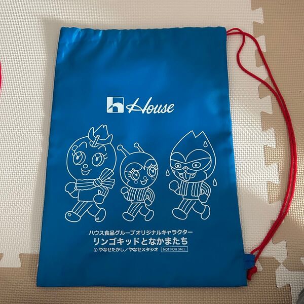 リンゴキッドとなかまたち ハウス食品 巾着袋