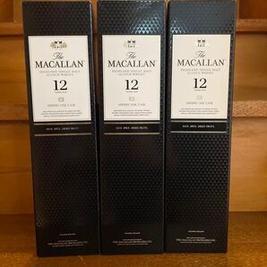 新品未開栓●マッカラン12年 シェリーオークカスク 700ml 3本