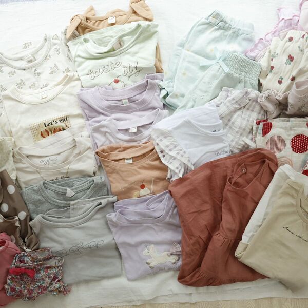 【100】夏服★まとめ売り★女の子★保育園★バースデイ★西松屋★GAP★無印★ Tシャツ 子供服 トップス
