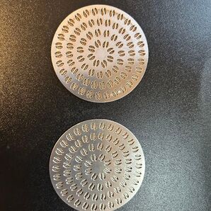 高級な58mm Espresso エスプレッソ パックスクリーン シャワースクリーン 2個セット