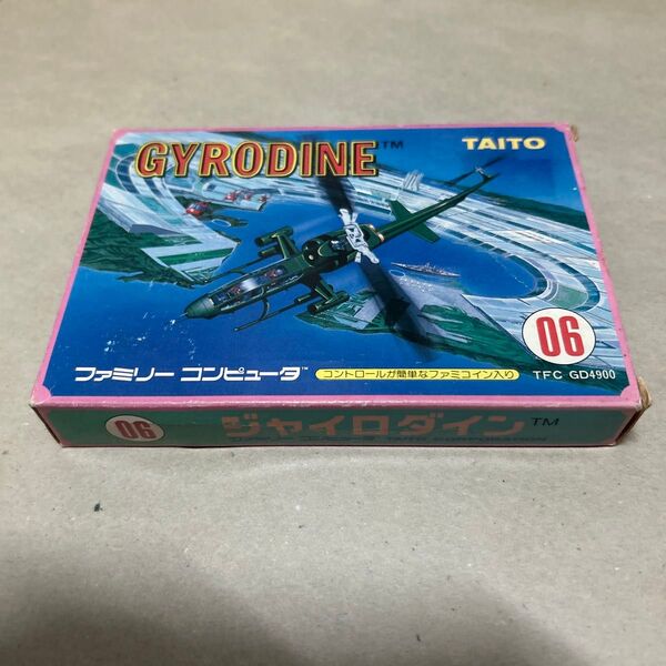 ジャイロダイン ファミコン FC タイトー 箱 説明書 付き Nintendo