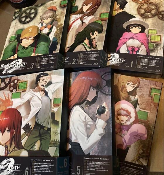 STEINS;GATE 0 シュタインズゲートゼロ Blu-ray 1巻〜6巻 全巻セット 帯付き 美品⑧