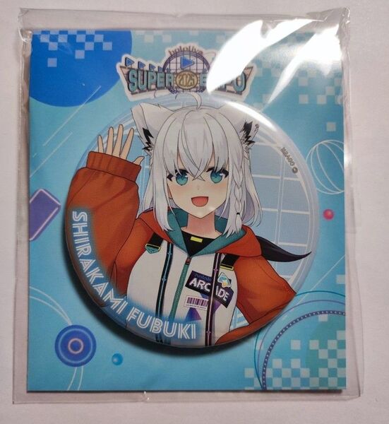 白上フブキ ビッグ缶バッジ EXPO ホロライブ