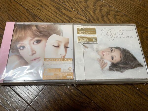 浜崎あゆみ CD+DVD BALLAD / You were… L 2枚セット
