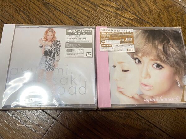 浜崎あゆみ CD+DVD crossroad / L 初回盤 2枚セット