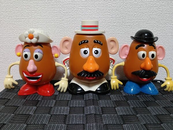 ミスターポテトヘッド ミセスポテトヘッド フィギュア 3個セット