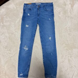 スキニーダメージジーンズ ZARA