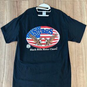 【STURGIS ブラックヒルズモータークラシック Tシャツ】Lサイズ半袖 カットソー