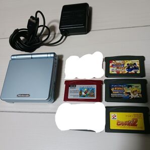 ゲームボーイアドバンス SP本体 ソフト4本 充電器 まとめ売り