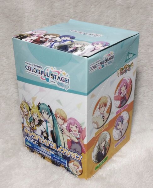 プロジェクトセカイ カラフルステージ! feat.初音ミクキャラバッジコレクションvol2 C 1BOX(10パックセット)