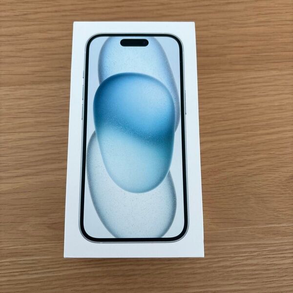 新品未使用 iPhone 15 128GB ブルー blue