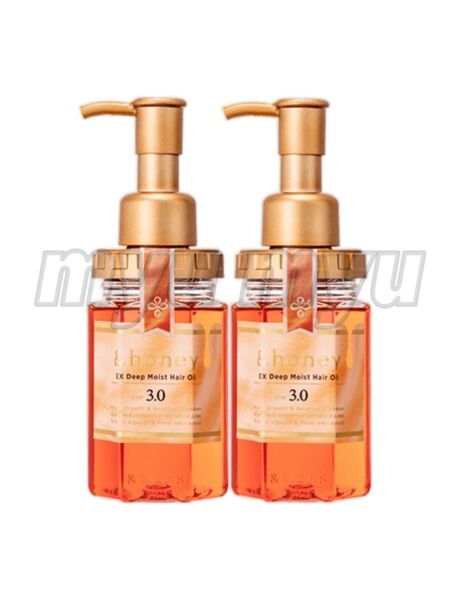 &honey アンドハニー EXディープ モイスト ヘアオイル3.0 100ml 2点セット