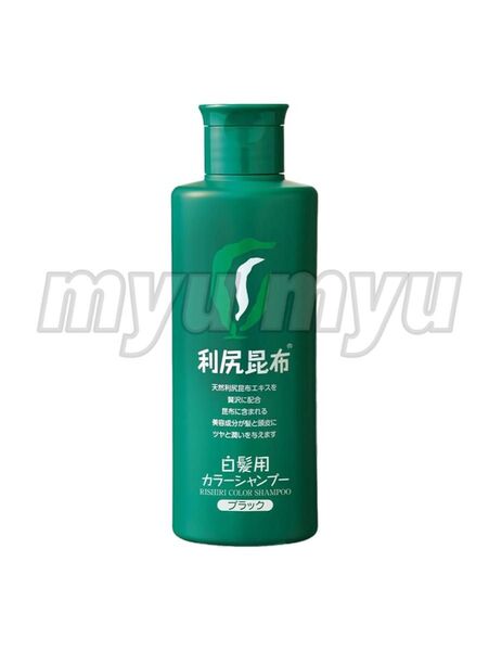 Sastty 白髪用 利尻カラーシャンプー ブラック 200ml