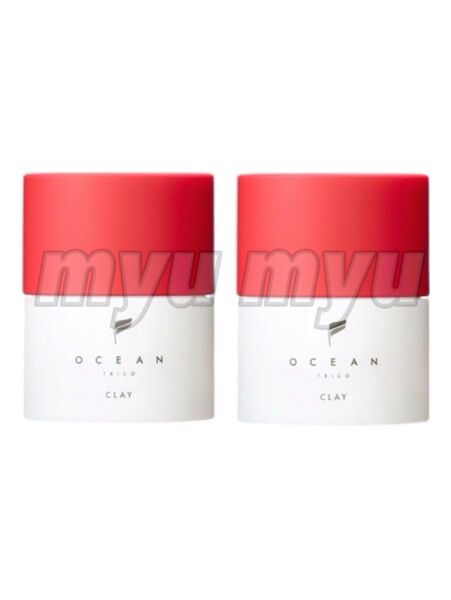 OCEAN TRICO オーシャントリコ ヘアワックス クレイ CLAY 80g 2点セット