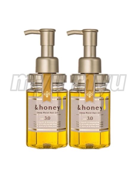 &honey アンドハニー ディープ モイスト ヘアオイル 3.0 100ml 2点セット