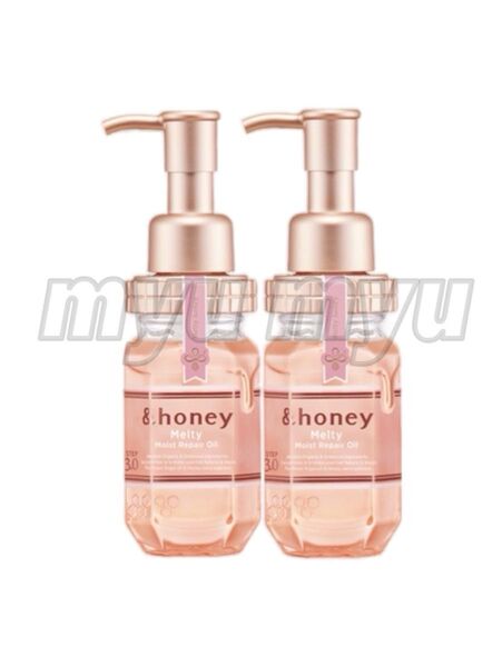 &honey アンドハニー メルティ モイストリペア ヘアオイル 100ml 2点セット
