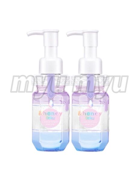 &honey アンドハニー カラー コントロールリペア ヘアオイル 100ml 2点セット