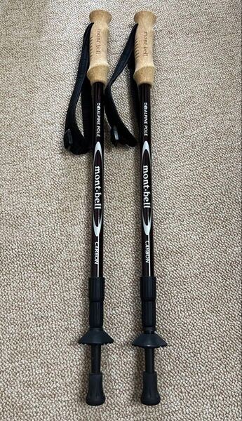 mont-bell モンベル アルパインポール カーボン パープル(エンジ色) トレッキングポール ALPINE CARBON