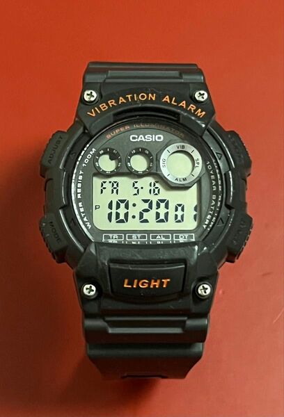 【ジャンク品】CASIO カシオ デジタル 腕時計 W-735H