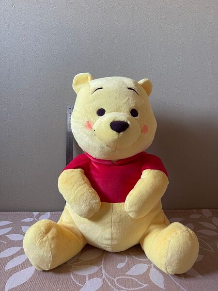 くまのプーさん 赤いほっぺ グランデぬいぐるみ ゆったりVer.