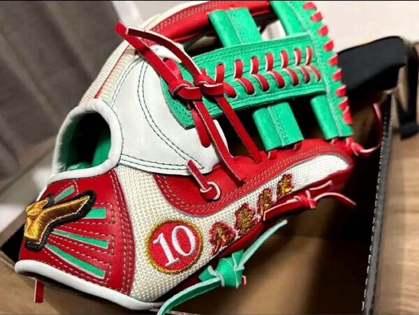 《外使用なし・メッシュ》ミズノプロ Mizuno Pro 軟式オーダーグローブ 坂本勇人 内野手用 一般用