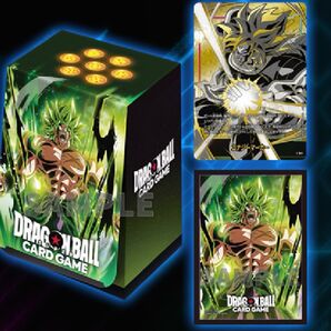 フュージョンワールド エリア大会限定 ブロリー ★エナジーマーカー + スリーブ 未使用★ オフィシャルカードケースセット