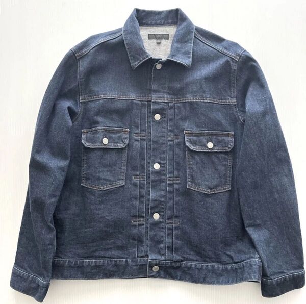 ユニクロ UNIQLO デニムジャケット XL LL ブルー 濃紺 2nd