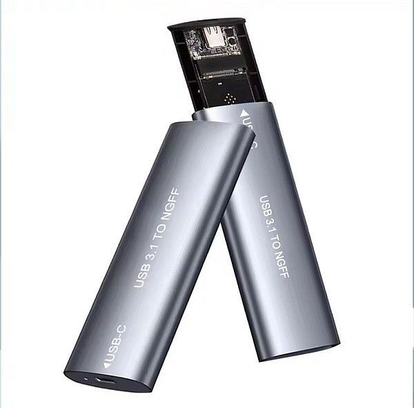 【M.2 外付け ケース】USB3.1 TO NGFF SATA SSD enclosure